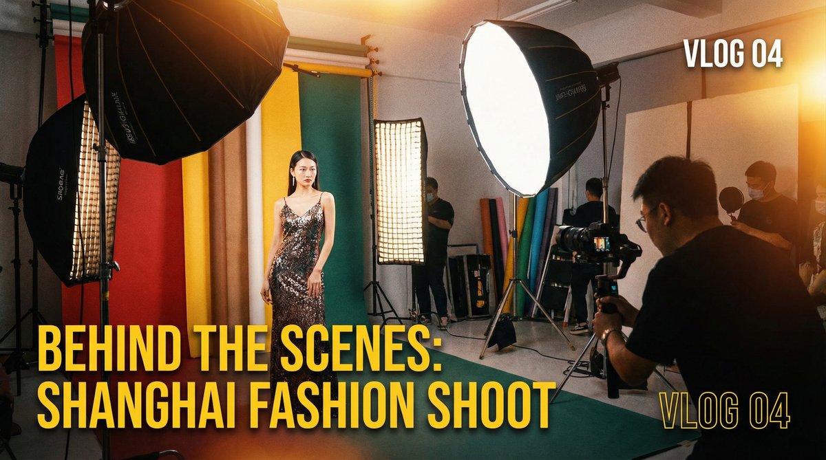 强上时尚写真视频拍摄教程